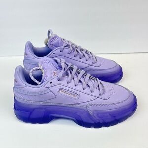 Reebok X Cardi B Club C - Purple GX7632 Womens Sneakers Size 7